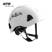 Nettel Mountaineering White Helmet Rock Climbing Rescue Downhill Ultra Light Outdoor Helmet Helmet