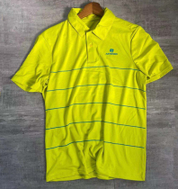Clearance picks up men Sports Leisure stripes summer lapel short sleeve T-shirt C22