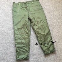 Foreign trade mens winter tooling army brigade wind wool cotton trousers warm pants for underpants liners