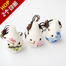 Six-hole ocarina 6-hole professional beginner Introduction Alto AC-tuned pottery Xun Musical Instrument Children Students Adults