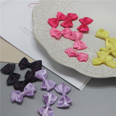 taobao agent Printing ribbon butterfly bundle waist -shaped bows Exit mini flower decoration DIY handmade clothing dress BJD auxiliary materials