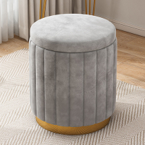 Light luxury home bedroom multi-function dressing table dressing and makeup stool can be stored velvet stool chair