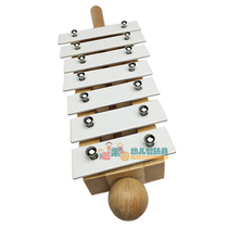 Boutique 7-tone handle knock piano early education children Orff musical instrument music puzzle household baby blow teaching toys