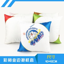 Heat transfer pillow wholesale heat transfer blank pillow color angle pillow blank diagonal pillow case does not contain pillow core