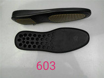 603 mens polyurethane pu non-slip sole straight broken with custom leather sole modified head for shoe shoe material