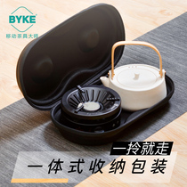  Boiling water making tea portable gas stove outdoor stove camping field cooking hot pot stove head equipment supplies