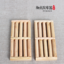Solid wood six rows of reflexology Sole Massage Rollers Type Wooden Feet ball Ball Foot Wood Barrel Use Plantar Massage Beads Five Rows