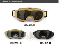 Direct sales locust wind mirror desert windproof anti-fog sand cs paintball shooting goggles tactical glasses burst