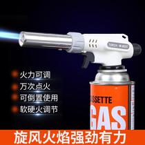 Cassette gas torch Burning pig hair spray gun Portable baking blowtorch flamethrower Flame welding gun Household igniter