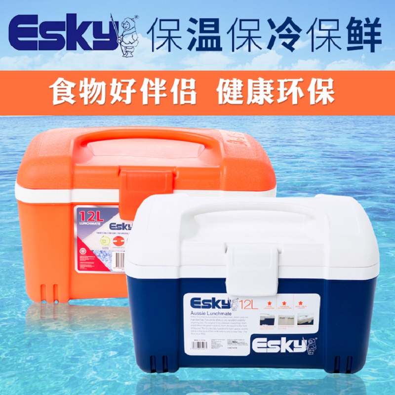 Esky incubator refrigeration box 12L fresh-keeping outdoor car portable refrigerator fishing takeout medicine breast milk ice pack