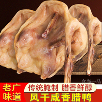 Guangdong Zhongshan Duck Salted Salty Seared Duck Dry Farmhouse Hand-made Bacon Beaked Special Products Whole