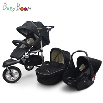 BabyBoom Baby stroller Stroller Baby stroller Off-road high landscape Lightweight sitting and lying stroller