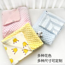 Baby quilt cover bean velvet quilt cover custom pure cotton class A newborn baby quilt kindergarten children 120x150