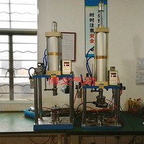 1000KG pneumatic press 1 ton pressure pneumatic punch four-column SCJ100 * 100*100-50