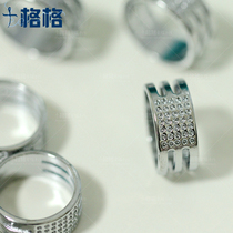 Cross stitch embroidery embroidery tools Hand sewing household stainless steel thimble