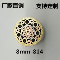8mm mosaic rivet handle rivet flower nail plum nail nail knife hobbyist diy tool holder accessories 814