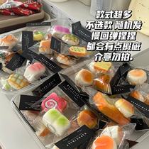 Cartoon elevator simulation bread cake donut pinch music pendant decompression vent slow rebound toy key chain