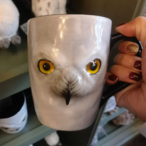 (Spot) Universal Studios Harry Potter Stereo Owl Mug Coffee Cup