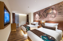 Zhe Coffee Hotel (Guangzhou Beijing Road Subway Station Pedestrian Street branch)Alcohol enjoy twin room