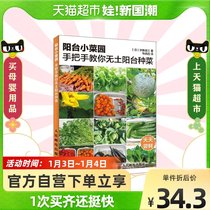 Balcony small vegetable garden hand in hand to teach you no soil balcony planting vegetables Xinhua Bookstore