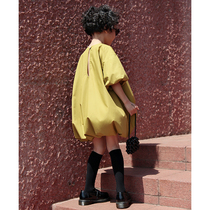 The Bu to the Buto original population is a chic girl girls summer one-piece dress with a female dress