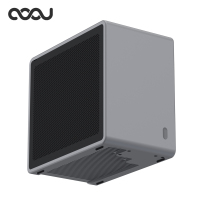 COOJ Sparrow MQ6 all aluminum alloy one-piece itx chassis desktop mini desktop A4 small chassis