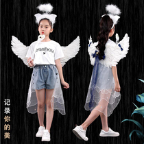 cosplay Angel Feather Wings Props Christmas Halloween Performance Costume Stage Show Princess Back Decoration