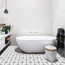 ins net celebrity Bathroom tiles Restaurant kitchen Retro tiles All-ceramic balcony toilet bathroom wall tiles