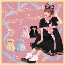 (Spot) pumpkin Cat Dentity Toothache Candy Boxes Cute Gift Box LOLITA Skirt OP