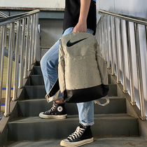 Nike Nike shoulder bag mens bag womens bag large capacity junior high school student bag travel backpack DA2276-210