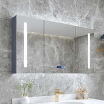  Smart mirror cabinet Bathroom cabinet Wall-mounted with light storage separate toilet Dressing toilet Toilet in addition to anti-fog
