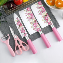 German craft household kitchen knife set chef special sliced meat cutting sharp non-abrasive stainless steel kitchen knife