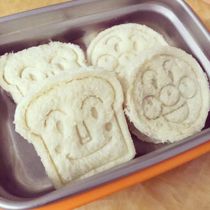Spot new Japanese purchase Superman children parent-child handmade DIY homemade biscuit rice ball baking mold