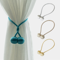 Hook strap strap decoration rope Magnet strap strap accessories pair of curtain buckle Magnetic buckle tie curtain
