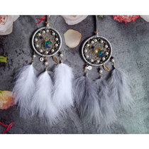 The original hand-made dream catcher material diy car pendant finished blessing gift ins room decoration