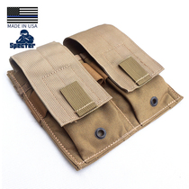 US military version Specter USMC double two-piece bag military fan accessory bag tactical vest MOLLE hanging bag