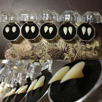 Halloween high-quality vampire cosplay denture props zombie teeth little tiger teeth masquerade party