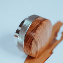 WOWAs new walnut zebra wood powder dispenser 53 5mm for 9barista