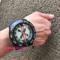 Wrist Diving Watch Instrument Wrist Compass Compass Taiwan Wristband Luminous Diving Compass
