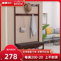 Xi Hao Shoe Stool Home Door Solid Wood Shoe Stool Soft Bag Cushion Can Be Made Multifunctional Shoe Stool Shoe Cabinet Nordic