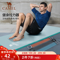 Camel tensioner breast expander fitness tension rope men's yoga mat household sports equipment exercise elastic belt