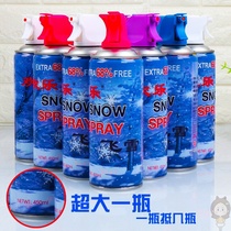 Wedding spray snowflake wedding spray snowflake silk birthday snow spray foam snowflake wedding spray snow Christmas