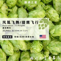 Falcon flying hops Falconers Flight Phoenix flying hops home brewed beer raw flower