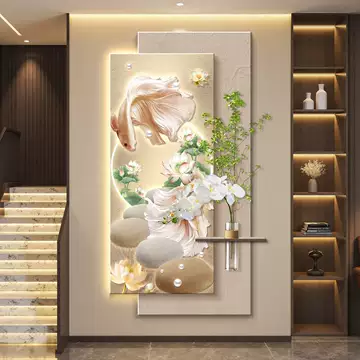 LED锦鲤玄关装饰画-LED锦鲤玄关装饰画促销价格、LED锦鲤玄关装饰画品牌