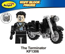 Kefeng KF1306 third party TheTerminatorp motorcycle Terminator assembly building blocks man toy