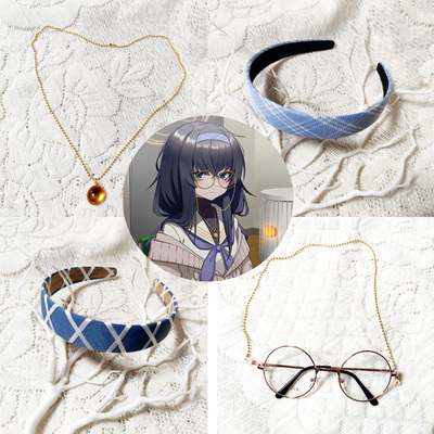 taobao agent Props, hair accessory, necklace, glasses, cosplay