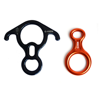 GVIEW 8 ring D226 EIGHT M RESCUE D260 with ears 8 ring climbing RESCUE drop