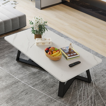 Simple tea table Home Living room Economy Type Wooden Nordic Creativity Small House Imitation Rockboard Dwarf Table