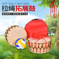 Outdoor drawstring high-end expansion drum hand-made drum hand-held drum North Korea hand-made drum North Korean farm drum