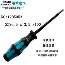 SF Phoenix screwdriver slotted insulated screwdriver SZS- 0 6*3 5*100 1205053 For wiring